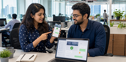 WhatsApp API & Noida Office 2021